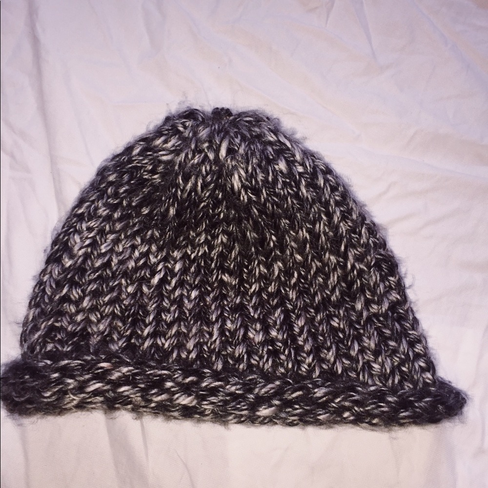 Grey knit hat